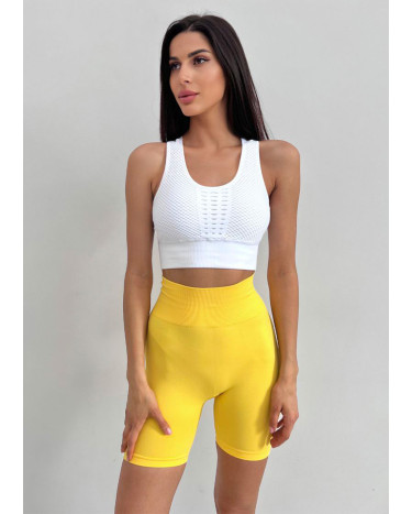 Shorts Спортивні Шорти Жовті з Push-Up Ефектом Yellow
