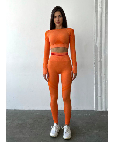 Sportswear Легінси Помаранчеві з Push-Up Ефектом Orange