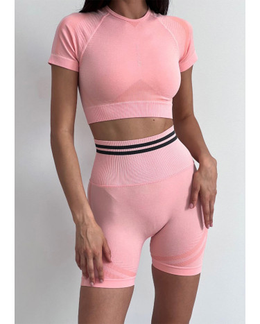 Sportswear Кроп Топ Спортивний Рожевий Pink