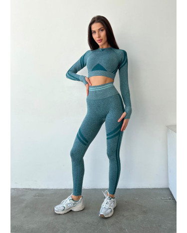 Sportswear Легінси Зелені з Push-Up Ефектом Green