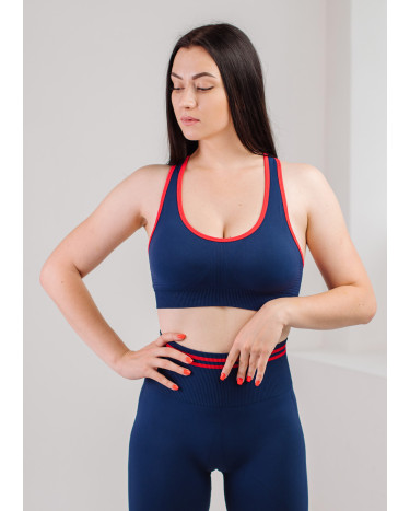Sportswear Топ Спортивний Темно Синій Blue