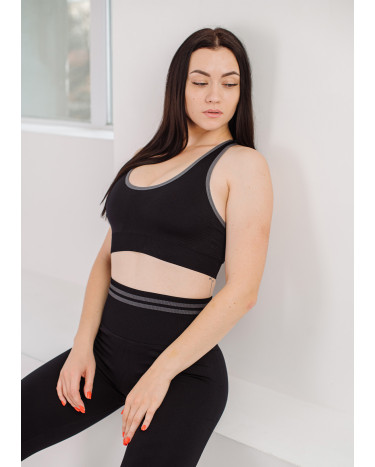 Sportswear Топ Спортивний Чорний Black