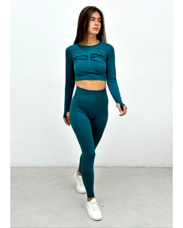 Sportswear Легінси Зелені з Push-Up Ефектом Green