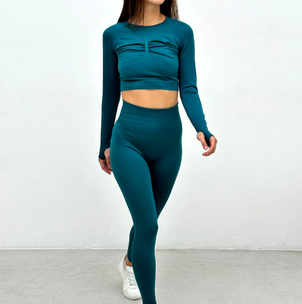 Легінси Зелені з Push-Up Ефектом