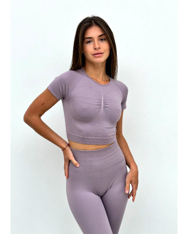 Sportswear Кроп Топ Спортивний Фіолетовий Violet