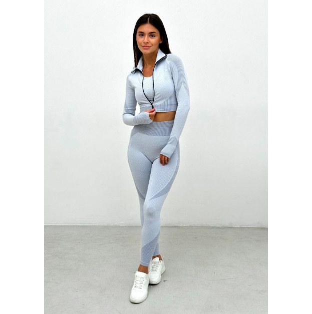 Легінси Білі з Візерунком