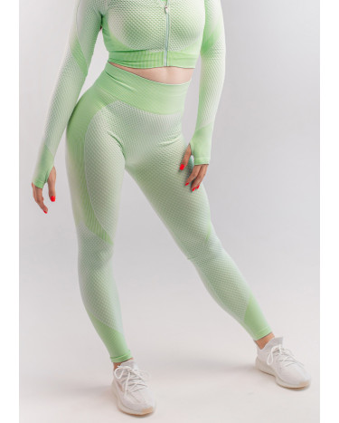 Sportswear Легінси Салатові з Візерунком Green