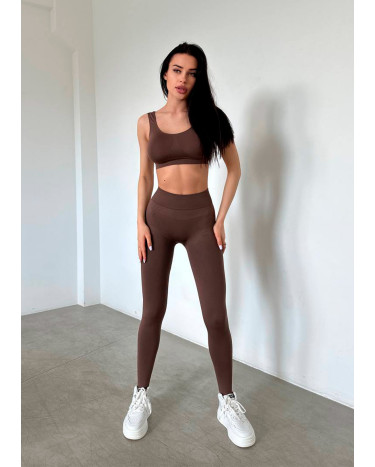 Sportswear Легінси Коричневі зі Штрипками Brown