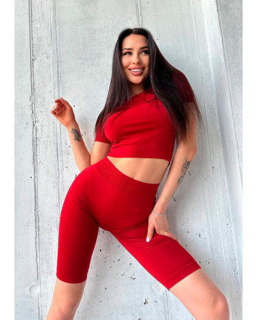 Shorts Велосипедки Червоні Red