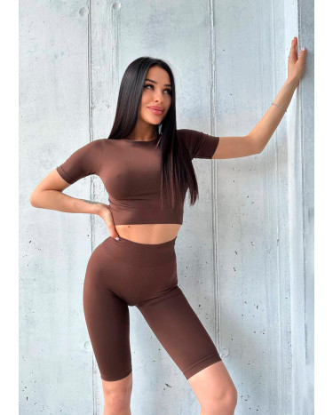 Shorts Велосипедки Шоколадні Brown
