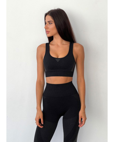 Sportswear Топ Спортивний Чорний Black
