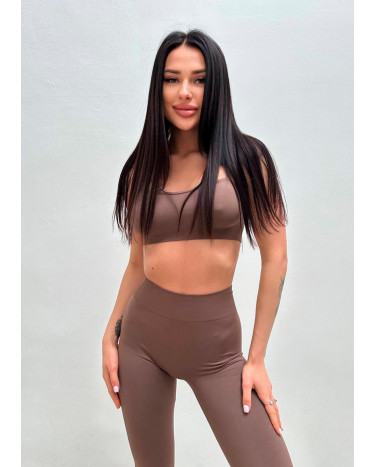 Sportswear Топ Спортивний Шоколадний Brown