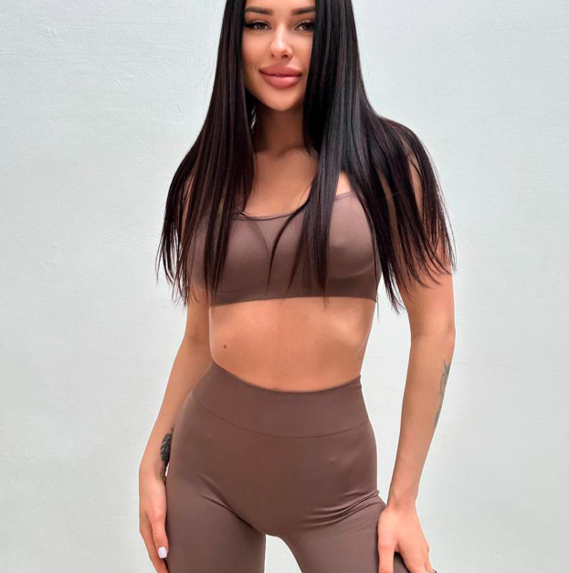 Топ Спортивний Шоколадний