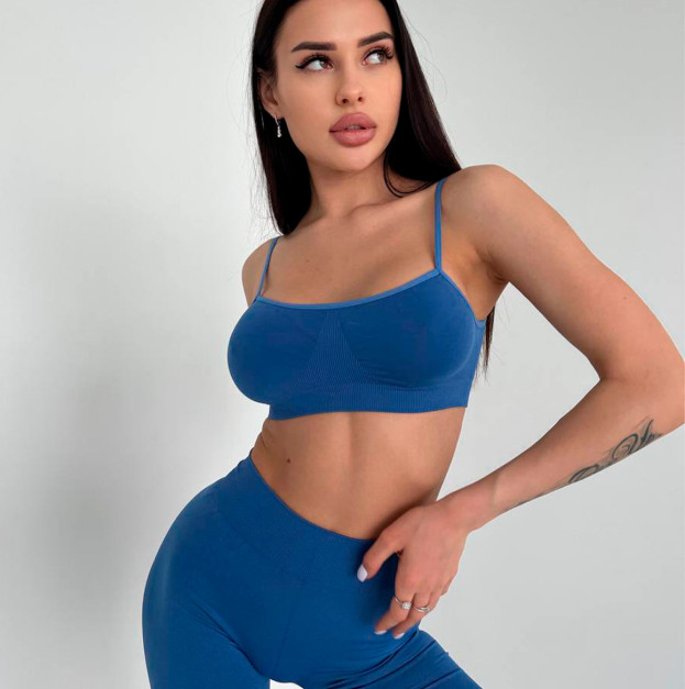 Топ Спортивний Синій