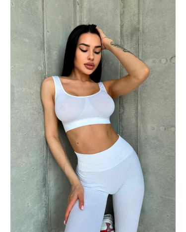 Sportswear Топ Спортивний Білий White