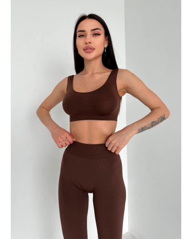 Sportswear Топ Спортивний Коричневий Brown