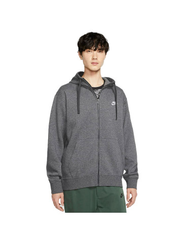 Кофты Кофта Nike NSW CLUB HOODIE FZ BB BV2645-071 Серый
