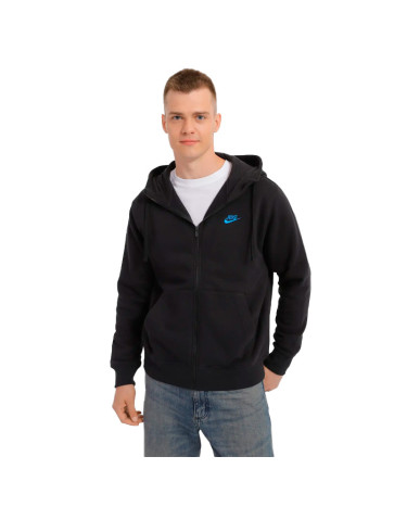 Кофты Кофта Nike CLUB DT HOODIE FZ BB DQ8384-011 Черный