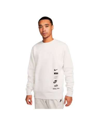 Кофти Світшот Nike NK CLUB + BB CREW MLOGO DX0781-030 Білий