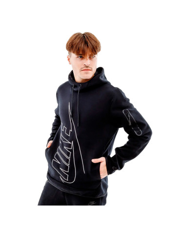 Кофти Кофта Nike TCH FLC GX PO HOODIE DX0577-010 Чорний