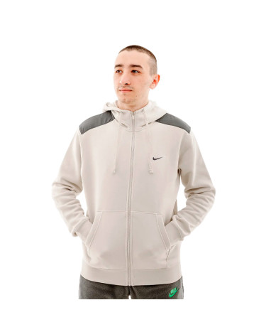 Кофты Кофта Nike SP FLC FZ HOODIE BB FQ8819-072 Белый/серый