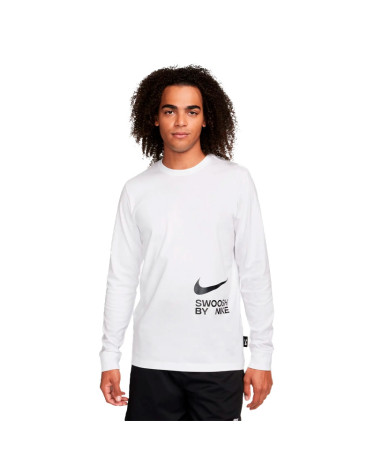 Кофти Кофта Nike TEE LS BIG SWOOSH FJ1119-100 Білий