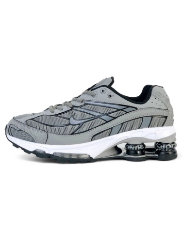 Sneakers Nike Shox Ride 2 x Supreme Grey White Grey