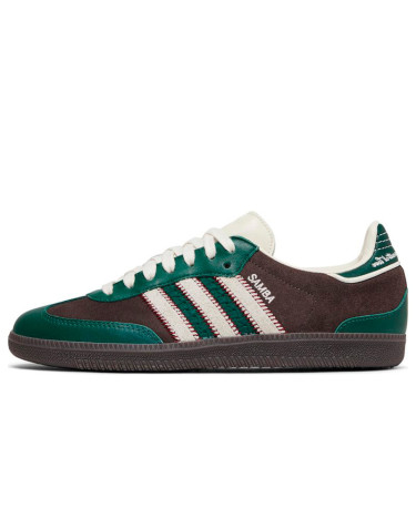 Кросівки Adidas Samba x notitle Green ID6022 Різнокольорові