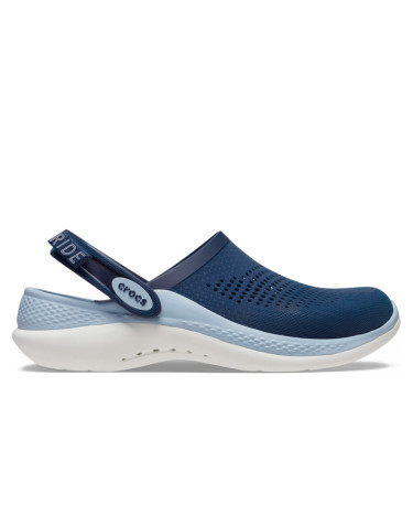 Сабо Crocs LiteRide 360 Clog Navy Blue Білий, Cиній, Блакитний