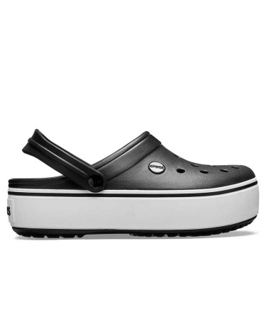 Sabo Crocs Crocband Platform Black White White, Black