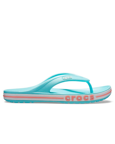 Sabo Crocs Bayaband Flip Ice Blue Melon Blue