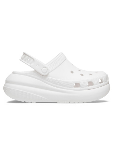 Sabo Crocs Classic Crush Clog White White