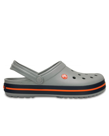 Sabo Crocs Crocband Light Grey Navy Grey