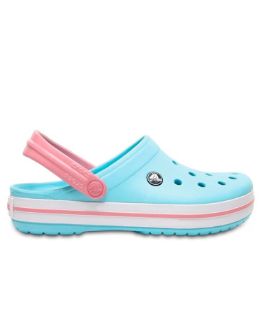 Сабо Crocs Crocband Ice Blue White Блакитний