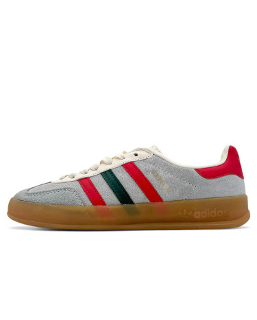 Кроссовки Adidas Gazelle Blue Red Green Серый