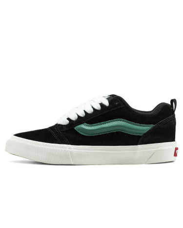Кеди Vans Knu Skool Shoes Black Green White Чорний