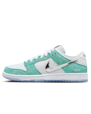 Кросівки Nike SB Dunk Low x April Skateboards FD2562-400 Різнокольорові, Бірюзовий