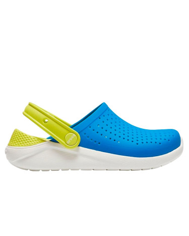Сабо Crocs Literide Kids Bright Cobalt Citrus Cиній, Жовтий