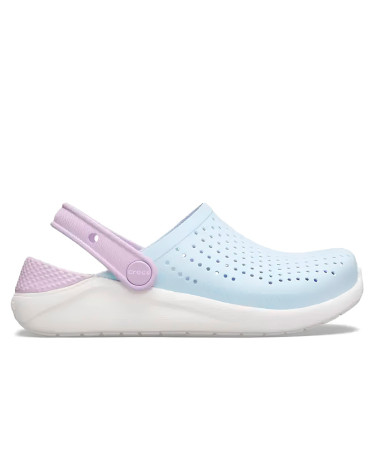 Сабо Crocs Literide Kids Mineral Blue White Блакитний