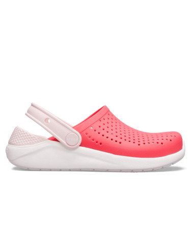 Сабо Crocs Literide Kids Poppy White Червоний
