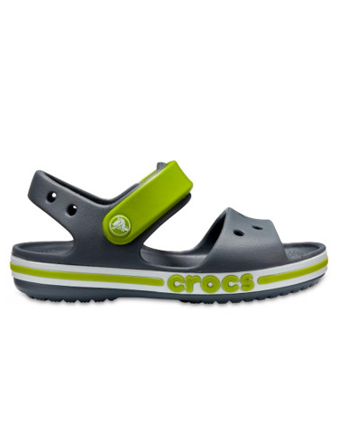 Сабо Crocs Bayaband Sandal Kids Charcoal Сірий