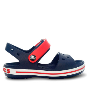 Sabo Crocs Crocband Kids Sandal Navy Red Blue