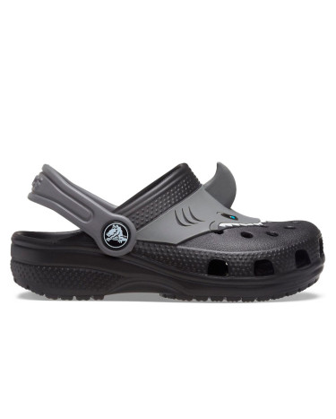 Сабо Crocs Classic Kids Classic I AM Shark Black Чорний