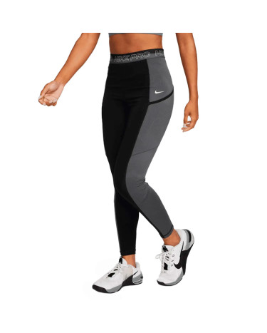 Спортивная одежда Легінси Nike NP DF HR 7/8 TIGHT FEMME DX0063-010 Черный/серый