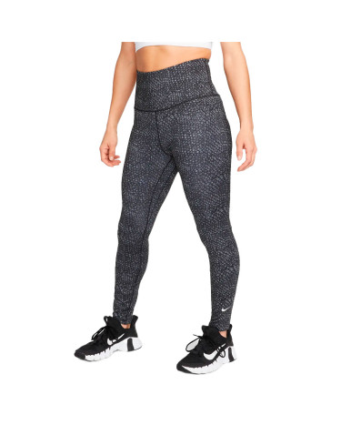 Спортивний одяг Легінси Nike NK ONE DF HR 7/8 TGHT AOP DX0162-010 Сірий