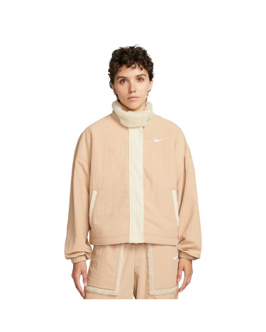 Верхняя одежда Куртка Nike NSW ESSNTL WVN SHRPA LND JKT DQ6846-200 Бежевый
