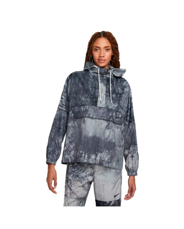 Верхній одяг Вітрівка Nike NSW WAVE DYE WVN PO JKT A3 DV7936-010 Сірий