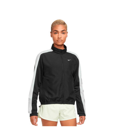 Верхняя одежда Вітрівка Nike NK SWSH RUN JKT DX1037-010 Черный/белый