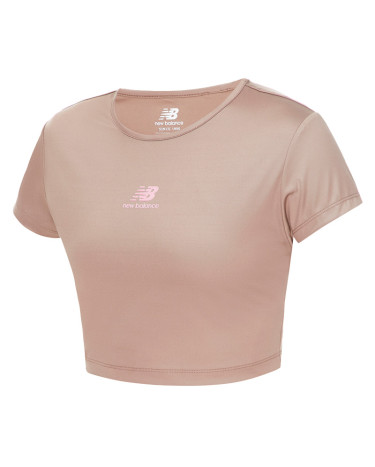 T-shirts Футболка тренувальна New Balance Athletics Pearl WT31556MS Brown
