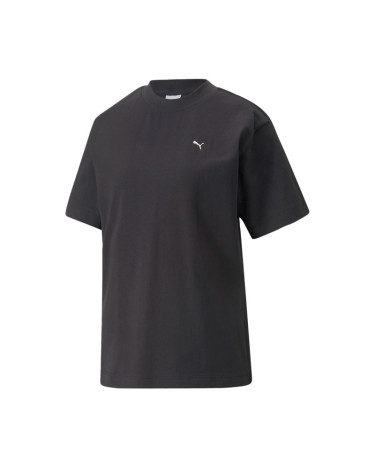 Футболки Футболка Puma YONA SUNP Mock Neck Tee 53797701 Черный